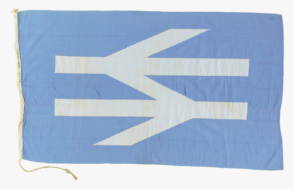 Detail of House flag, British Rail by Porter Bros Ltd.