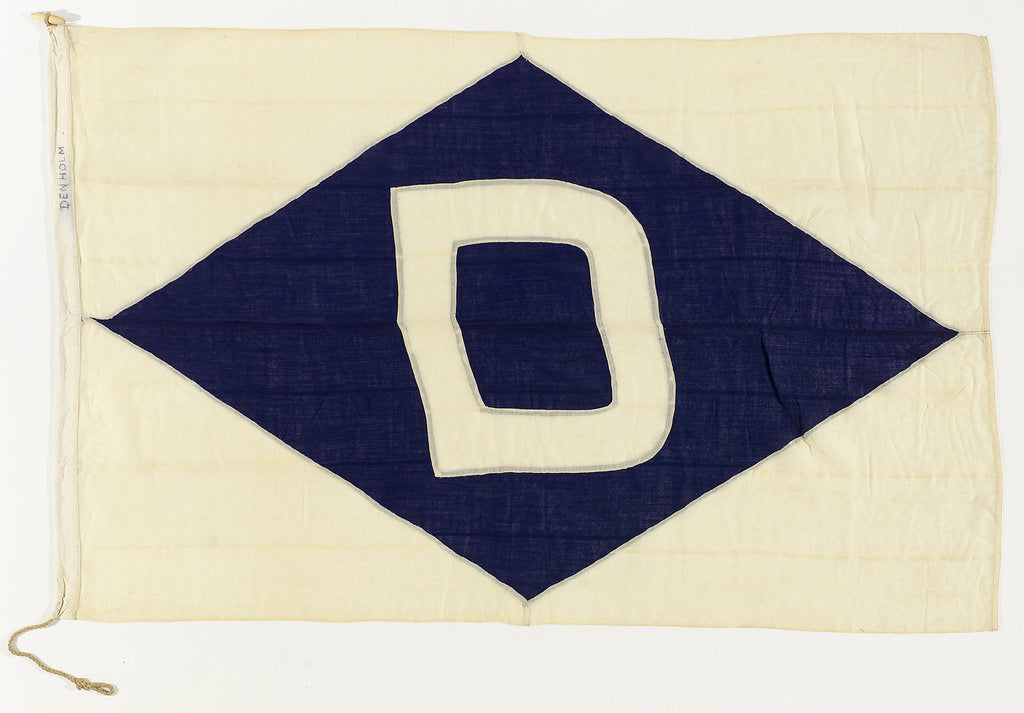 Detail of House flag, J. & J. Denholm by unknown