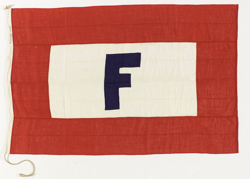 Detail of House flag, James Fisher & Sons by unknown