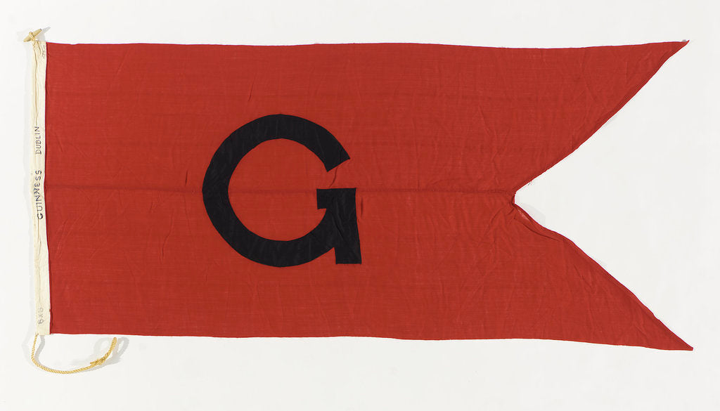 Detail of House flag, Guinness Co. by unknown