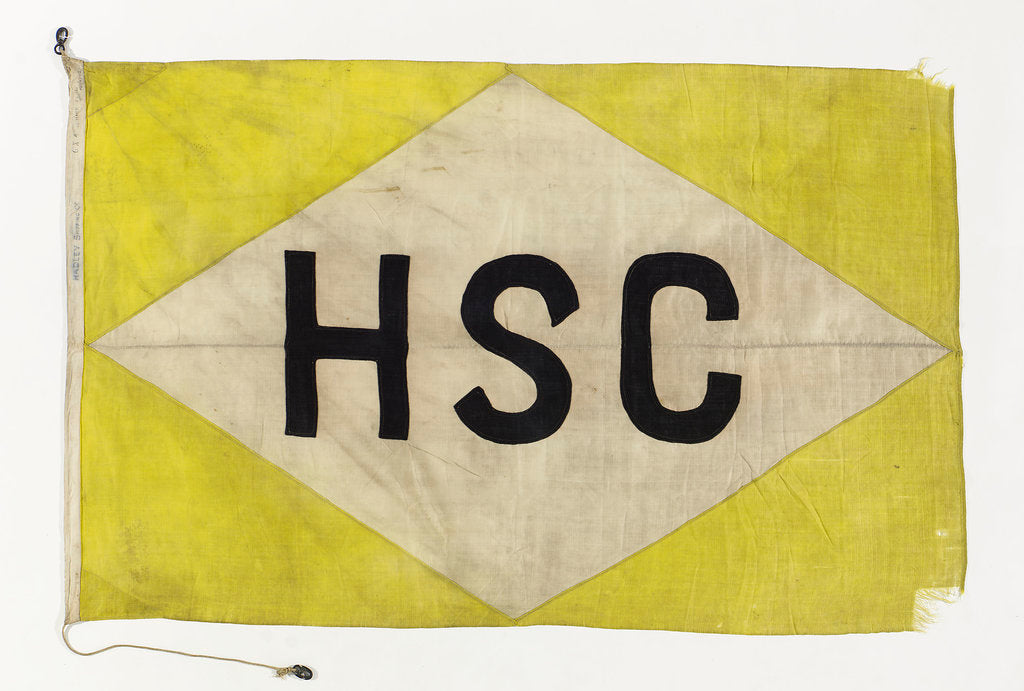 Detail of House flag, Hadley Shipping Co. Ltd by unknown