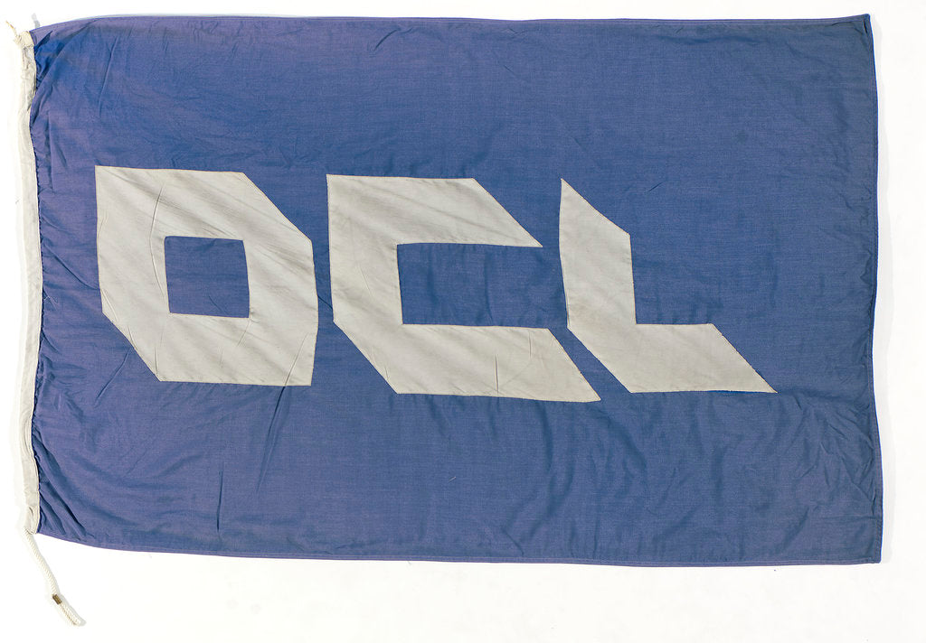 Detail of House flag, Overseas Containers Ltd by unknown