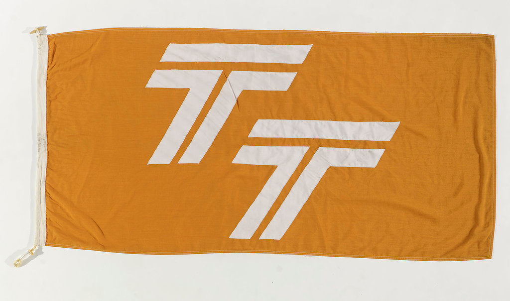 Detail of House flag, Townsend Thoresen Car Ferries Ltd by unknown