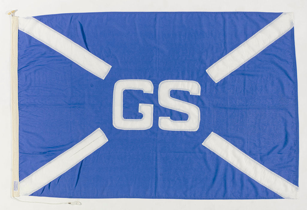 Detail of House flag, Govan Shipbuilders Ltd by James Stevenson (Flags) Ltd.