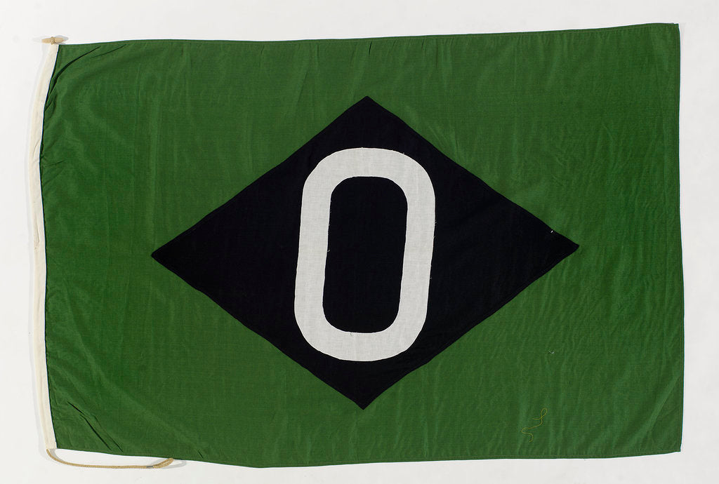 Detail of House flag, Oregon Steamship Co. Ltd by unknown