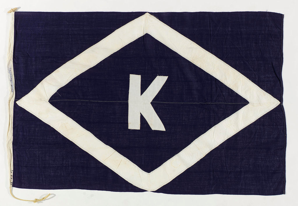 Detail of House flag, Kaye Son & Co. by unknown