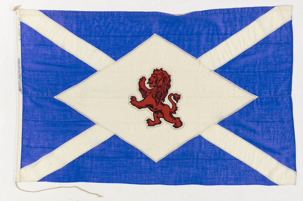 Detail of House flag, Scottish Tanker Co. Ltd by unknown