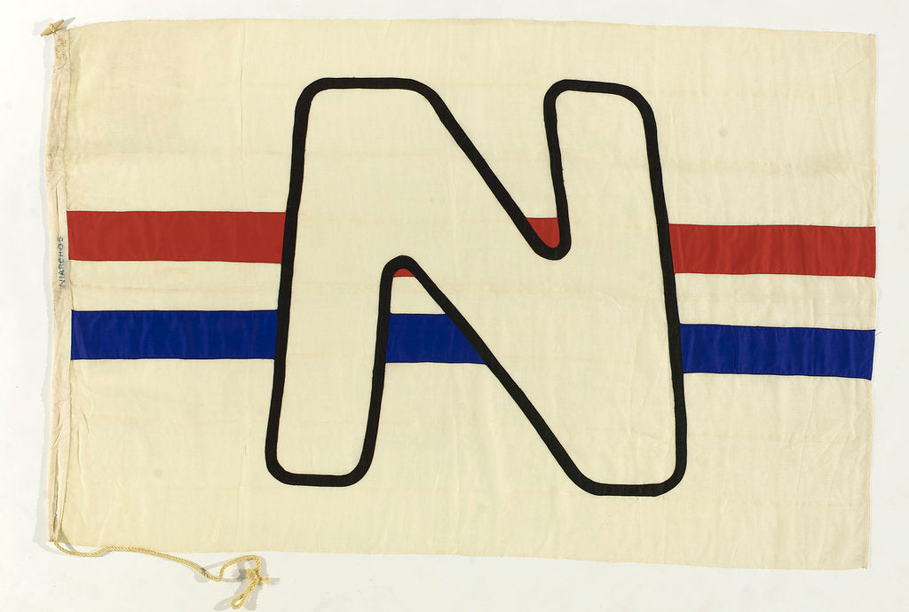 Detail of House flag, Niarchos Ltd by unknown