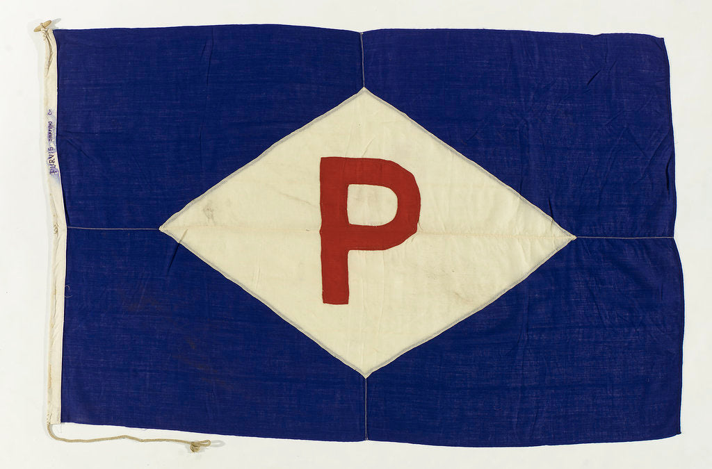 Detail of House flag, Purvis Shipping Co. Ltd by unknown