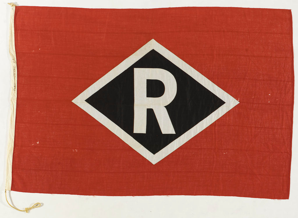 Detail of House flag, R. & J. H. Rea by unknown