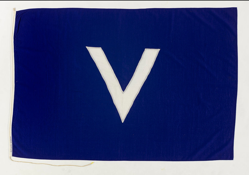 Detail of House flag, Societa Italiana Trasporti Marittimi by unknown
