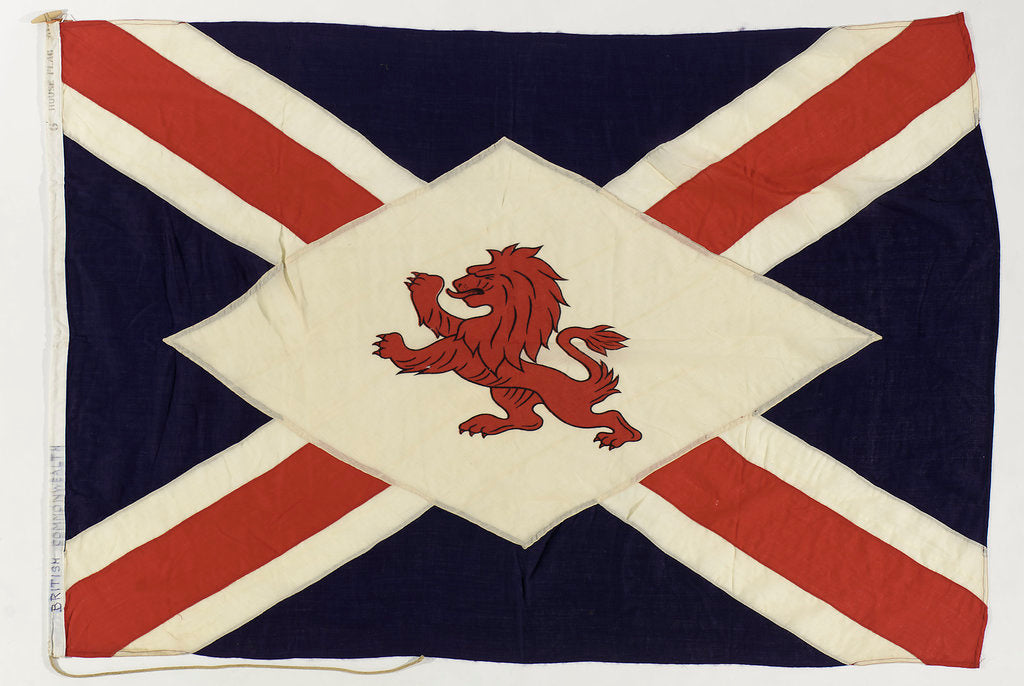Detail of House flag, British and Commonwealth Shipping Co. Ltd by unknown