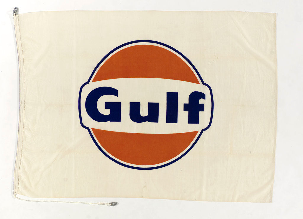 Detail of House flag, Gulf Oil Corporation by unknown
