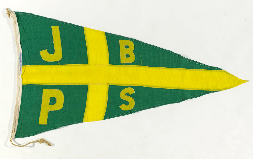 Detail of House flag, Jamaica Banana Producers Steamship Co. Ltd by unknown