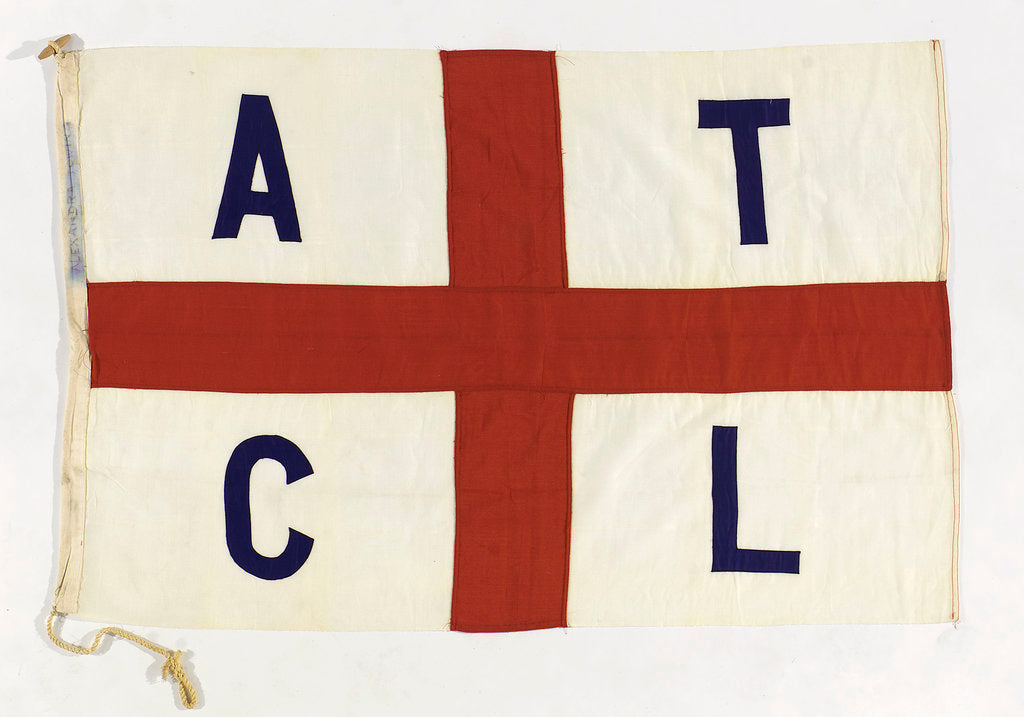 Detail of House flag, Alexandra Towing Co. Ltd by unknown
