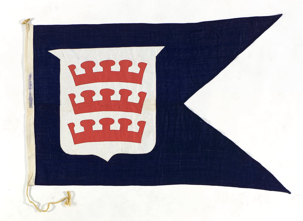 Detail of House flag, Boston Deep Sea Fishing and Ice Co. Ltd by unknown