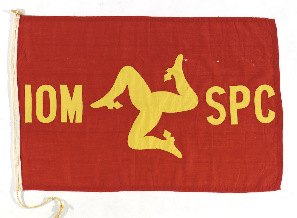 Detail of House flag, Isle of Man Steam Packet Co. Ltd by unknown