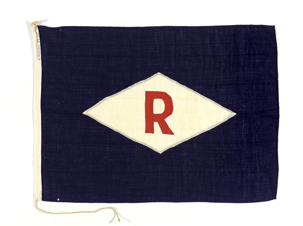 Detail of House flag, C. Rowbotham & Sons by unknown