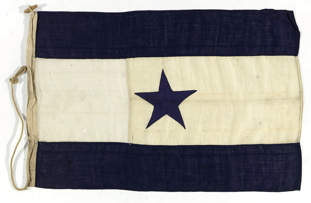 Detail of House flag, Asiatic Steam Navigation Co. Ltd by unknown