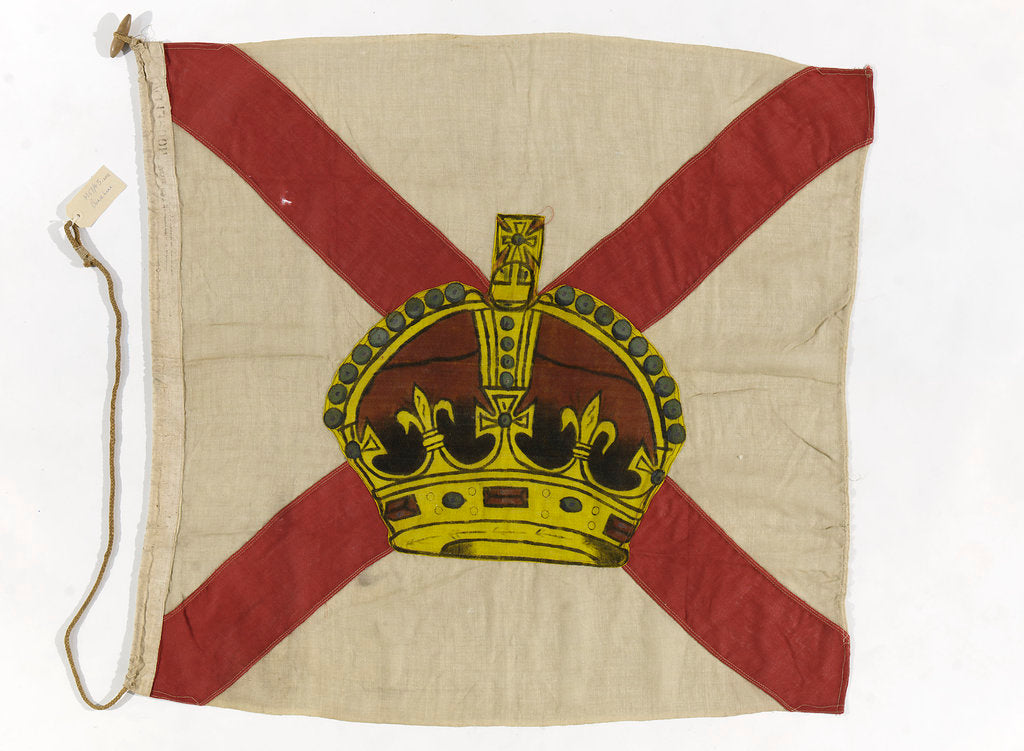 Detail of House flag, Royal Mail Steam Packet Co. by unknown