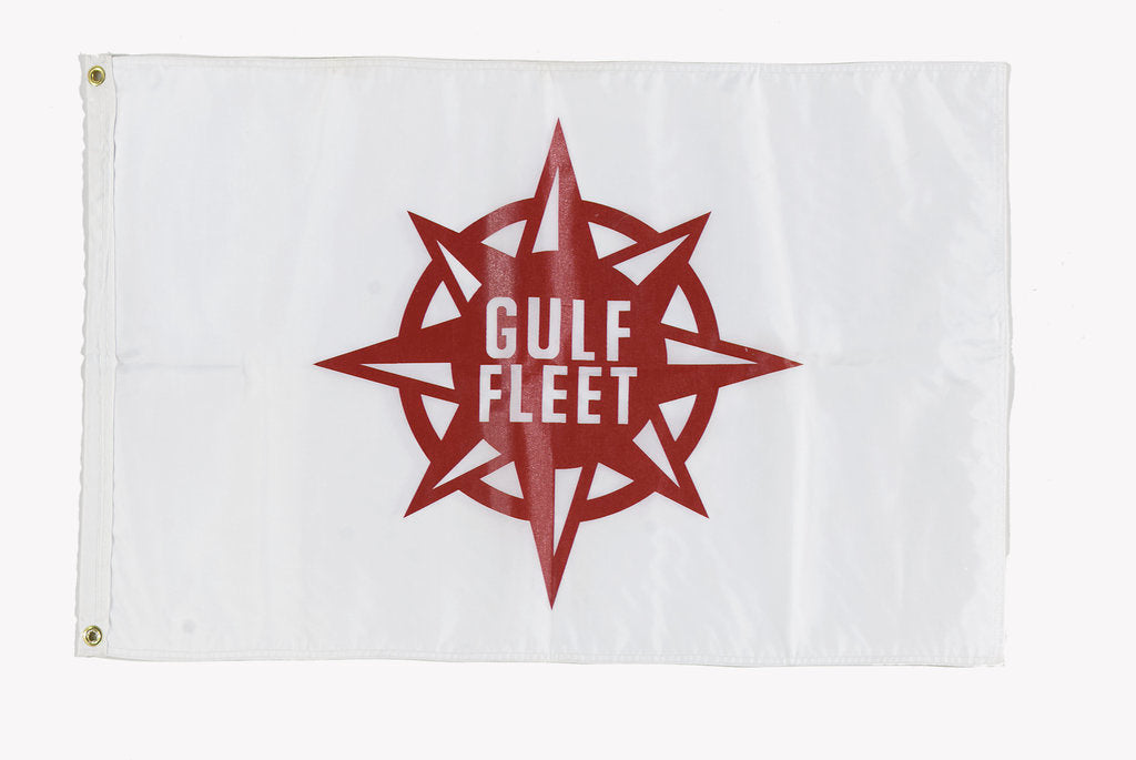 Detail of House flag, Gulf Fleet Marine by unknown