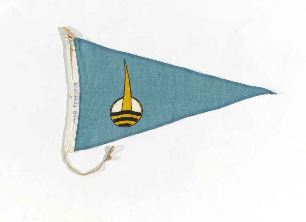 Detail of House flag, Iraq Petroleum Co. by unknown
