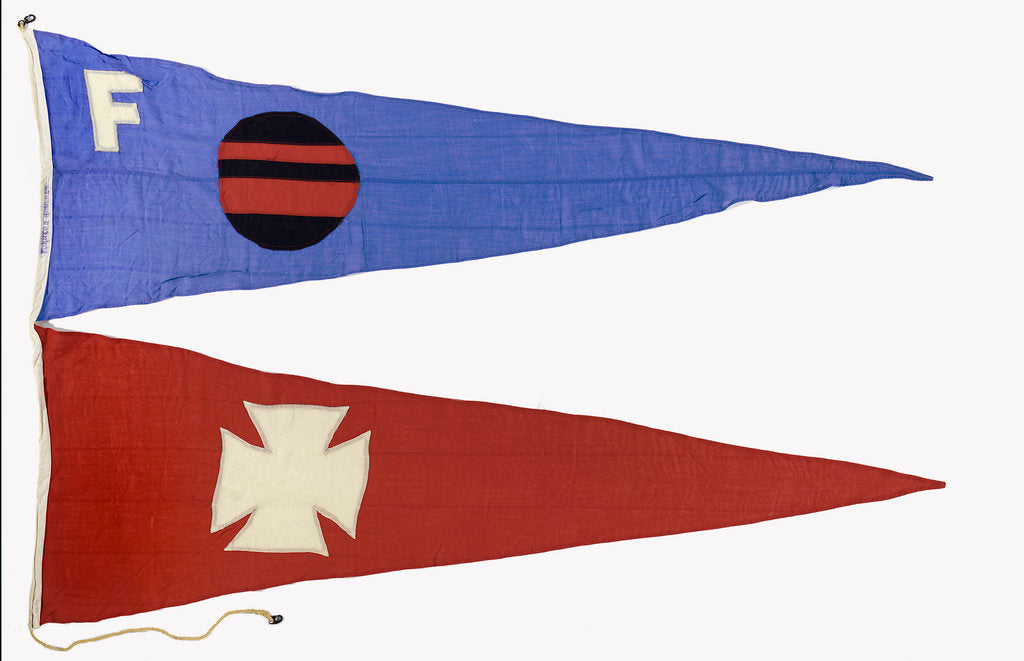 Detail of House flag, Furness-Houlder Argentine Lines Ltd by unknown