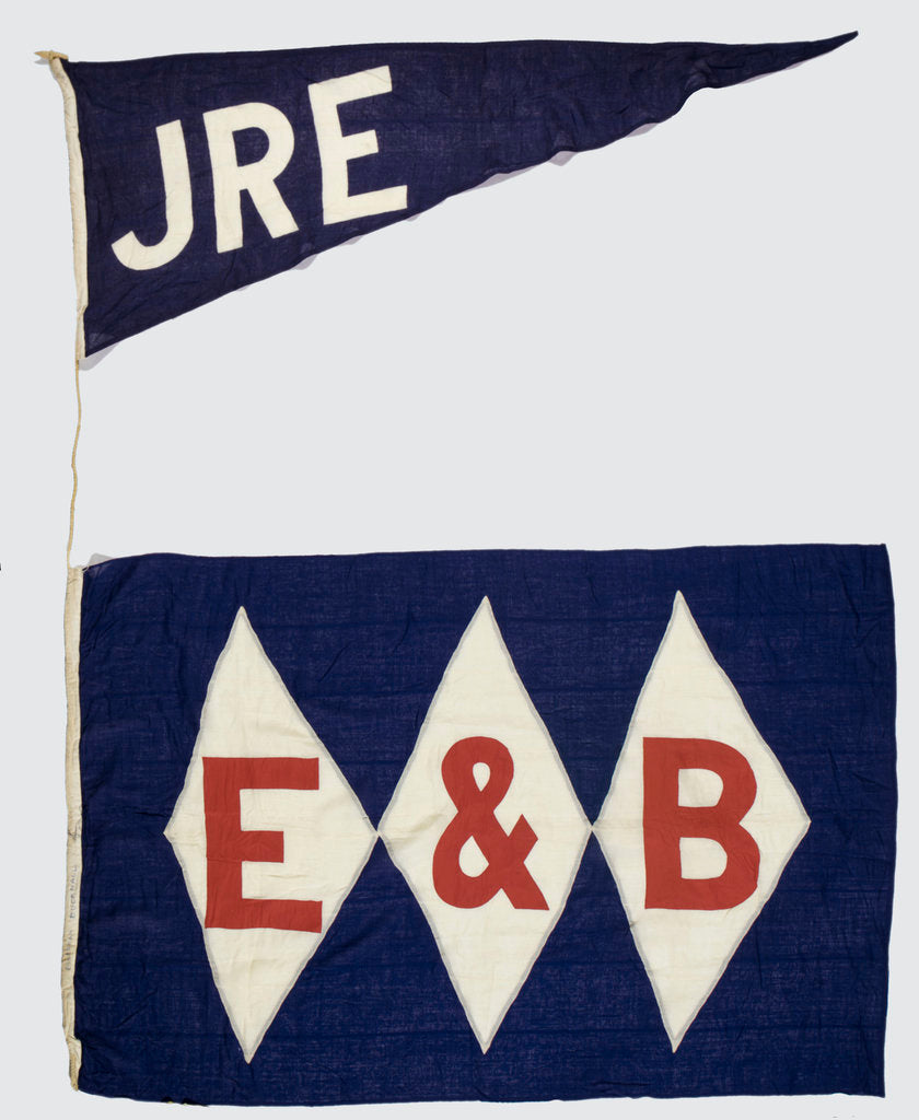 Detail of House flag, Ellerman and Bucknall Steam Ship Co. Ltd by unknown