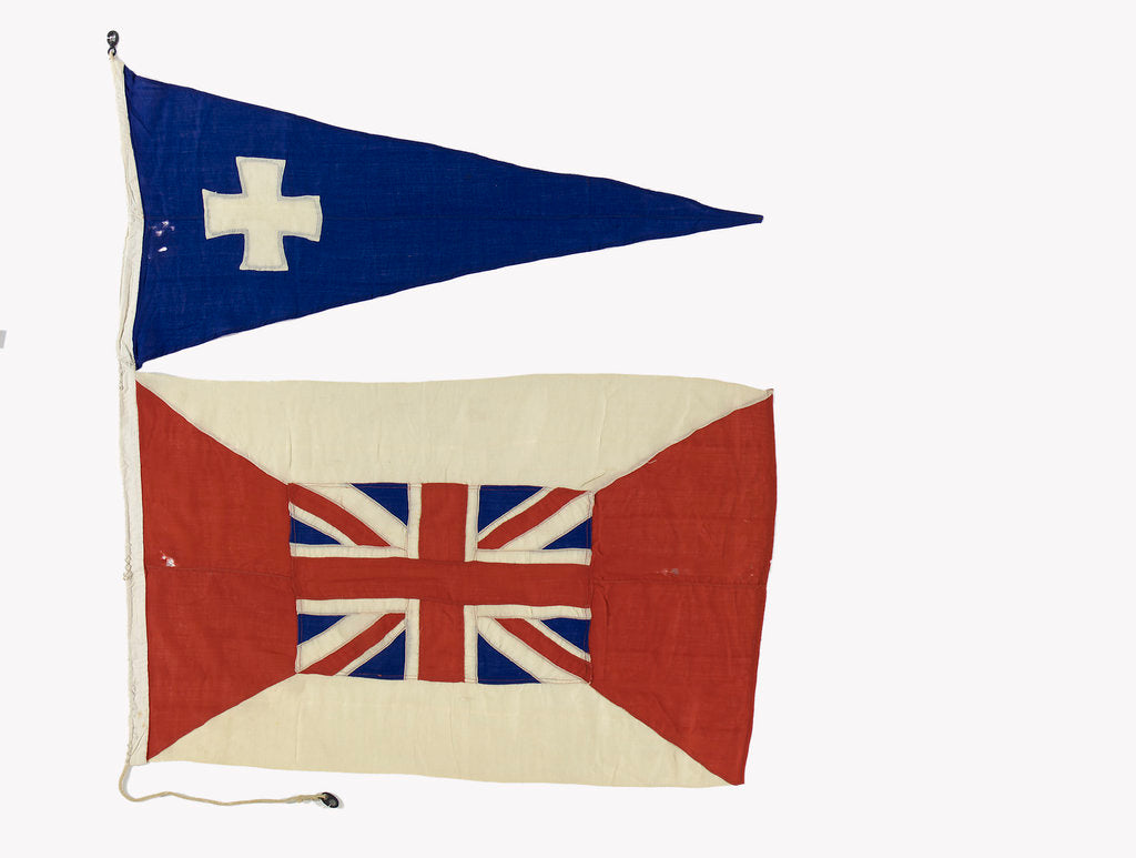 Detail of House flag, Glen Line Ltd by unknown