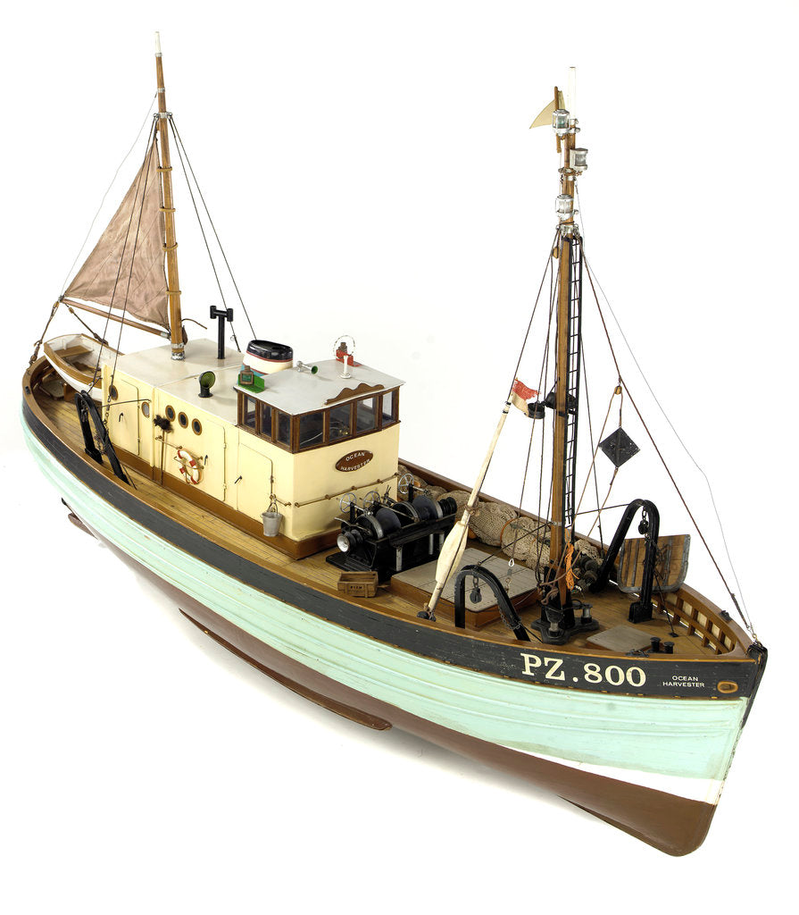 Detail of 'Ocean Harvester', starboard by Graham Caird
