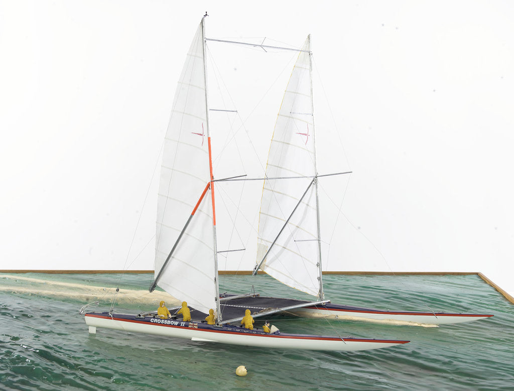Detail of 'Crossbow II', starboard by Kelvin Thatcher