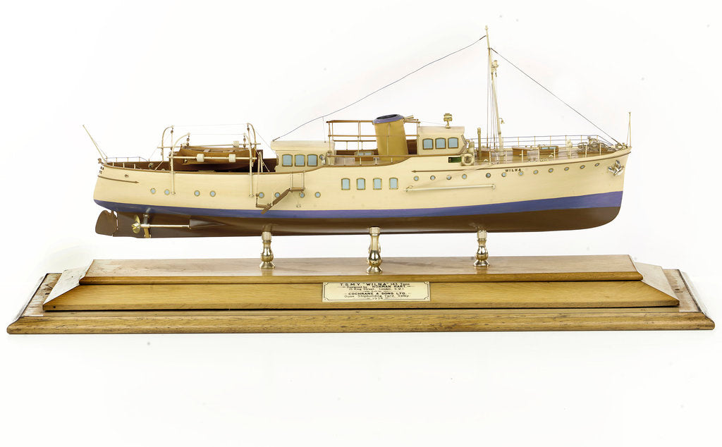 Detail of 'Wilna', starboard broadside by unknown