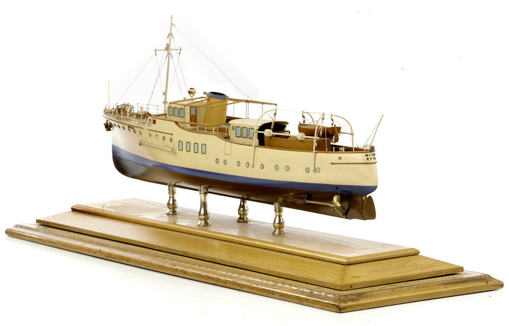 Detail of 'Wilna', port stern quarter by unknown