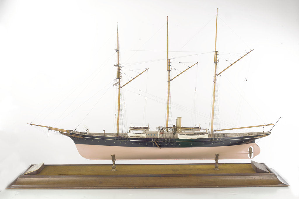 Detail of 'Lady Torfrida', port broadside by unknown