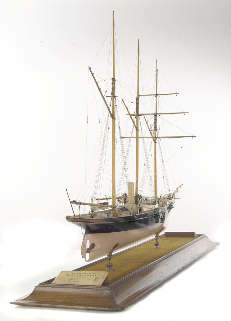 Detail of 'Lady Torfrida', starboard stern quarter by unknown