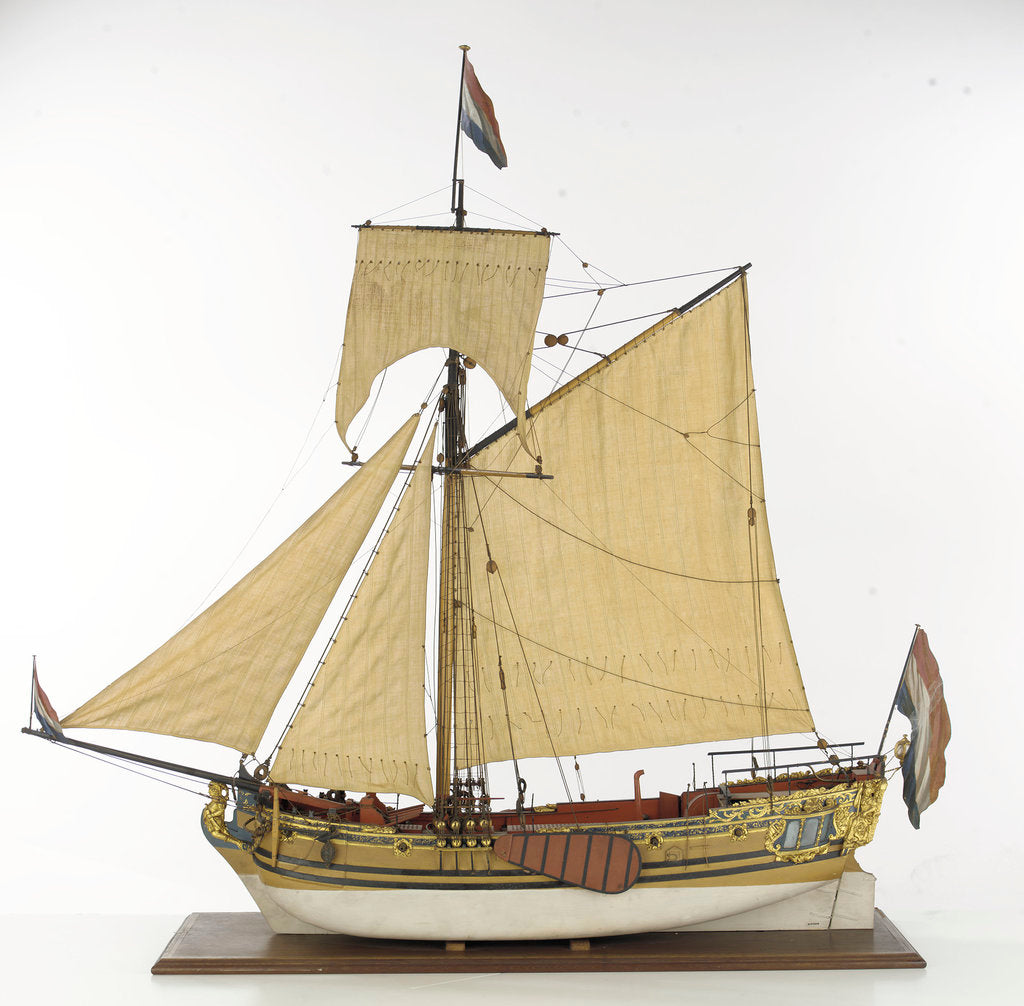Detail of Prinz Van Oranje', port broadside by unknown