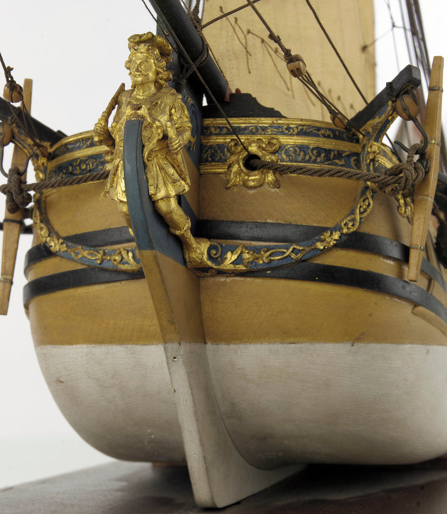 Detail of 'Prinz Van Oranje', figurehead by unknown