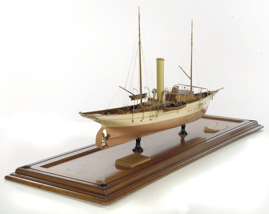 Detail of 'Speedy', starboard stern quarter by unknown