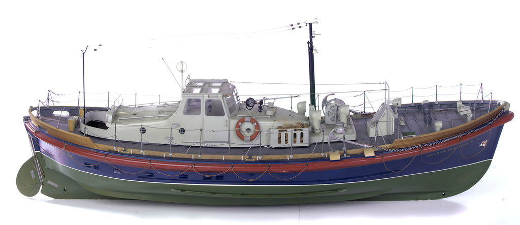 Detail of 'Colby Cubbin', starboard broadside by unknown