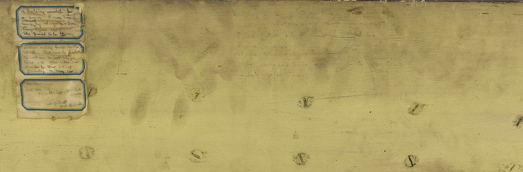 Detail of 'Queen Alexandra', label on back of mounting board by Worfolk & Son