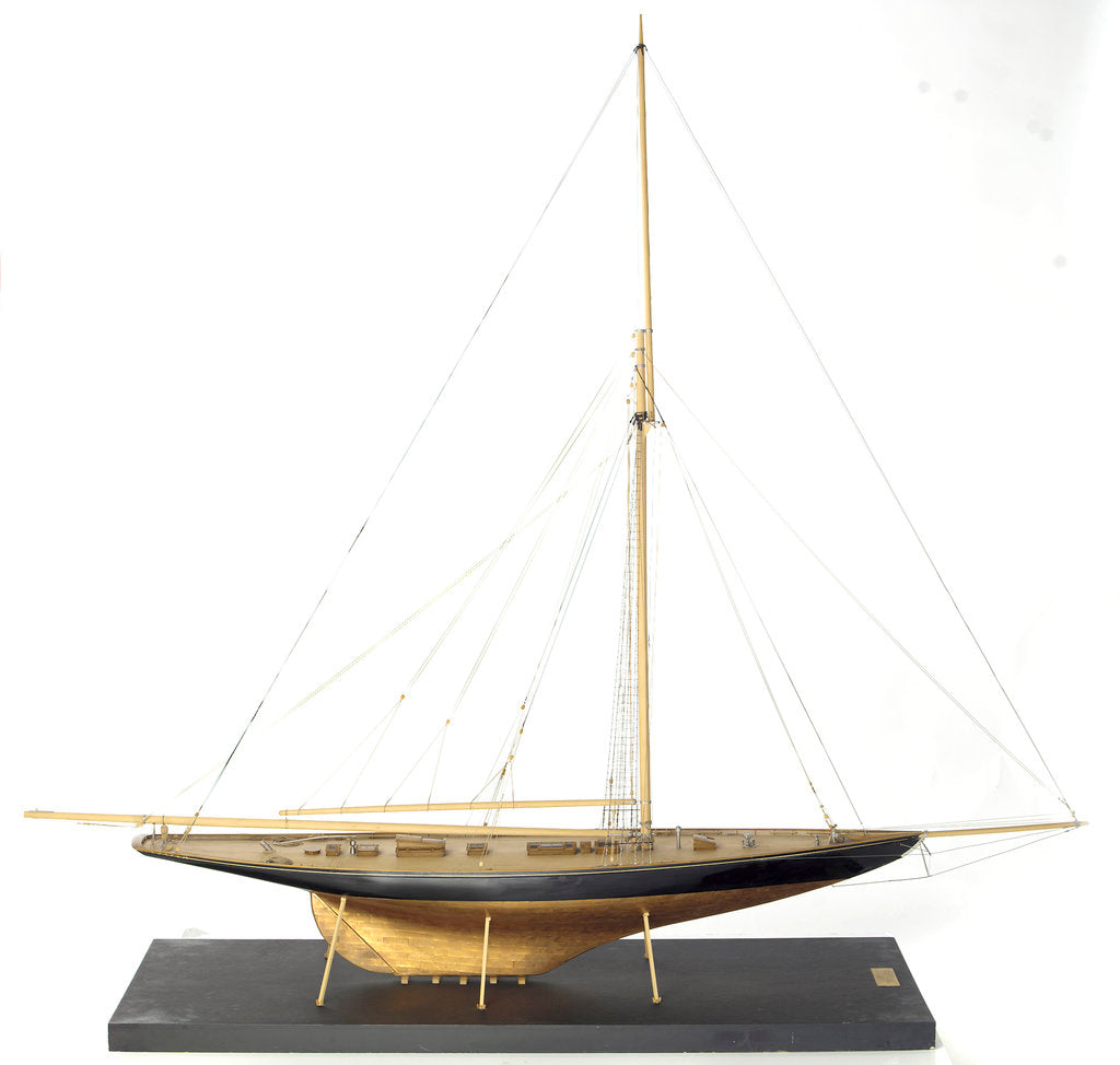 Detail of 'Britannia' (1893), starboard broadside by John Phillips