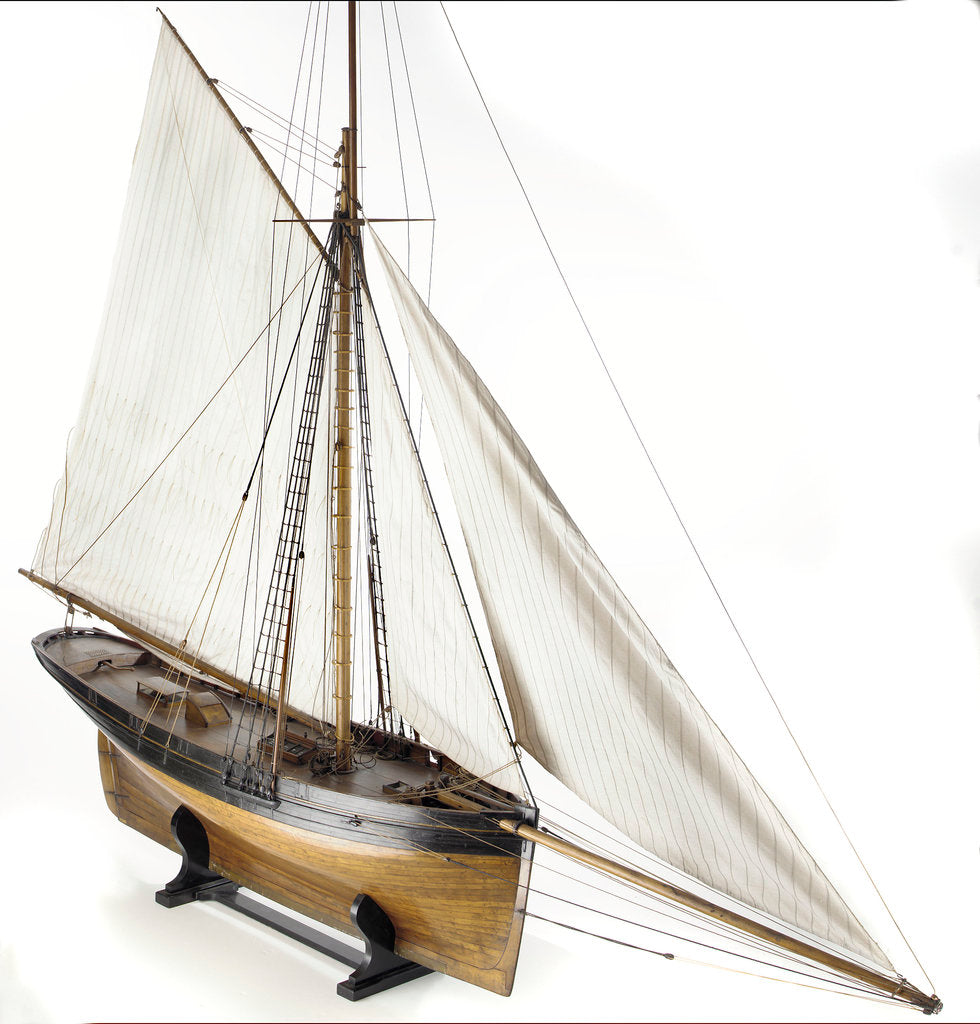 Detail of 'Alarm', starboard by J.R. Weld