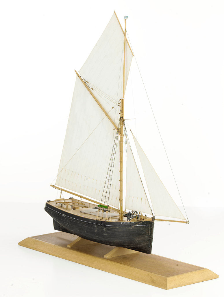 Detail of 'Gwendoline', starboard by John Roe