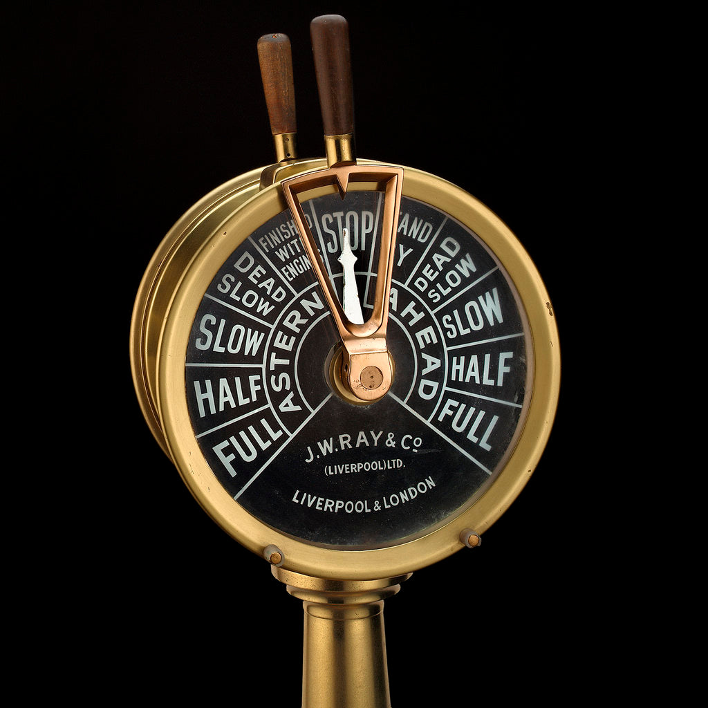 Detail of Telegraph, engine room by J. J. W. Ray & Company