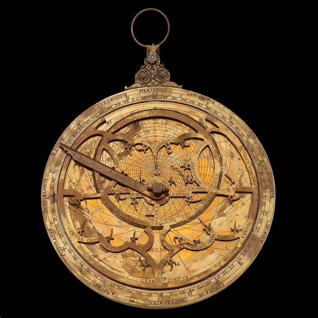 Detail of Replica astrolabe by R. Lucas-Dean