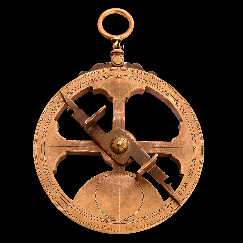 Detail of Mariner's astrolabe by Midhurst County Secondary School