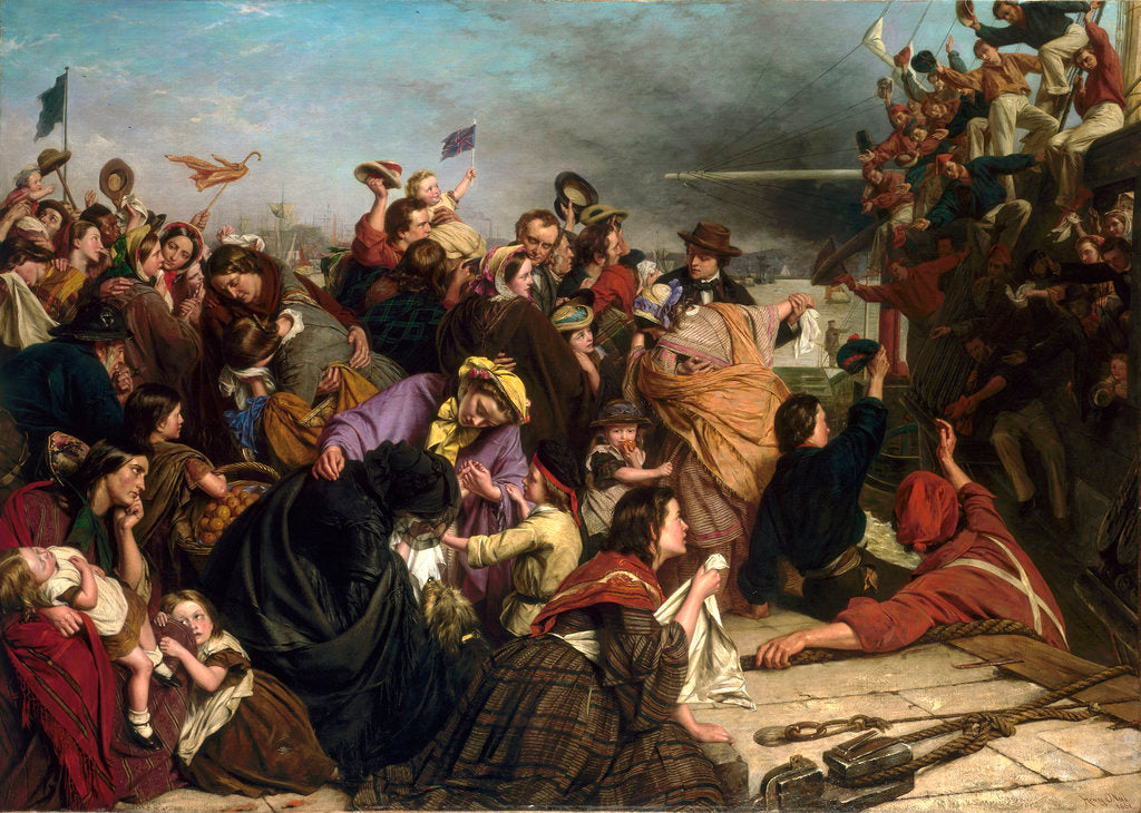 Detail of The Parting Cheer by Henry Nelson O'Neil