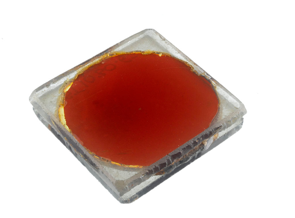 Detail of Red glass by unknown