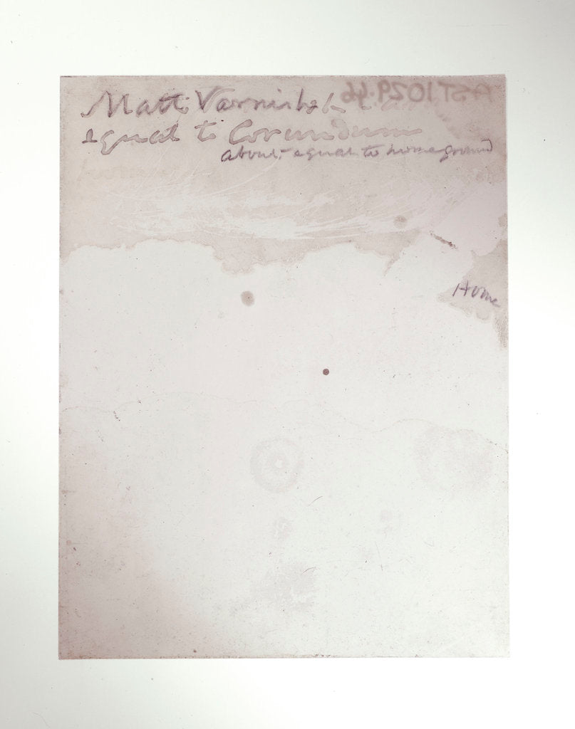 Detail of Glass, slide by unknown