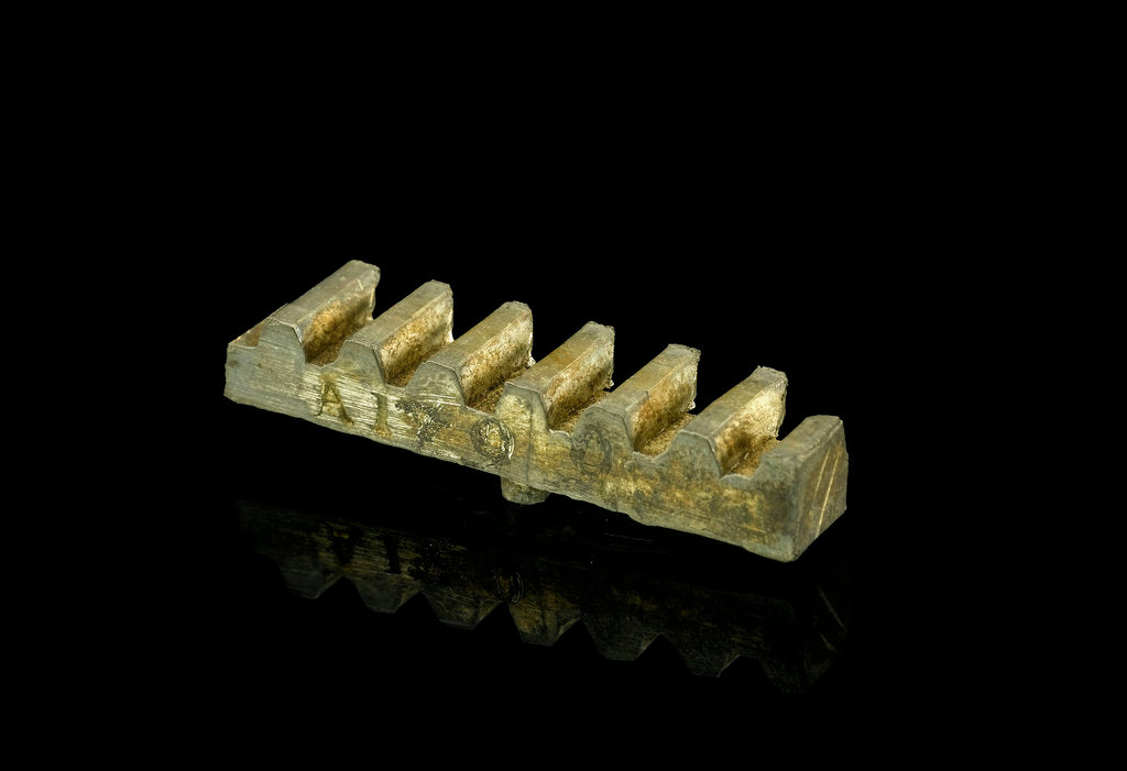 Detail of Antimony ingot by unknown